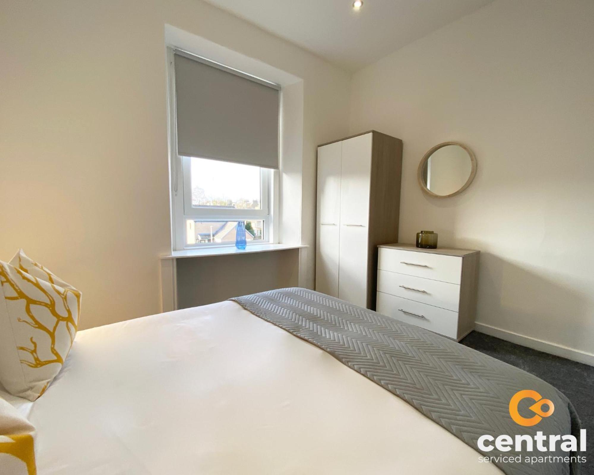 Central Serviced Apartments: Modern, Quiet Stay with Wi-Fi & Extended Options Dundee Exterior photo