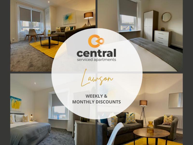Central Serviced Apartments: Modern, Quiet Stay with Wi-Fi & Extended Options Dundee Exterior photo