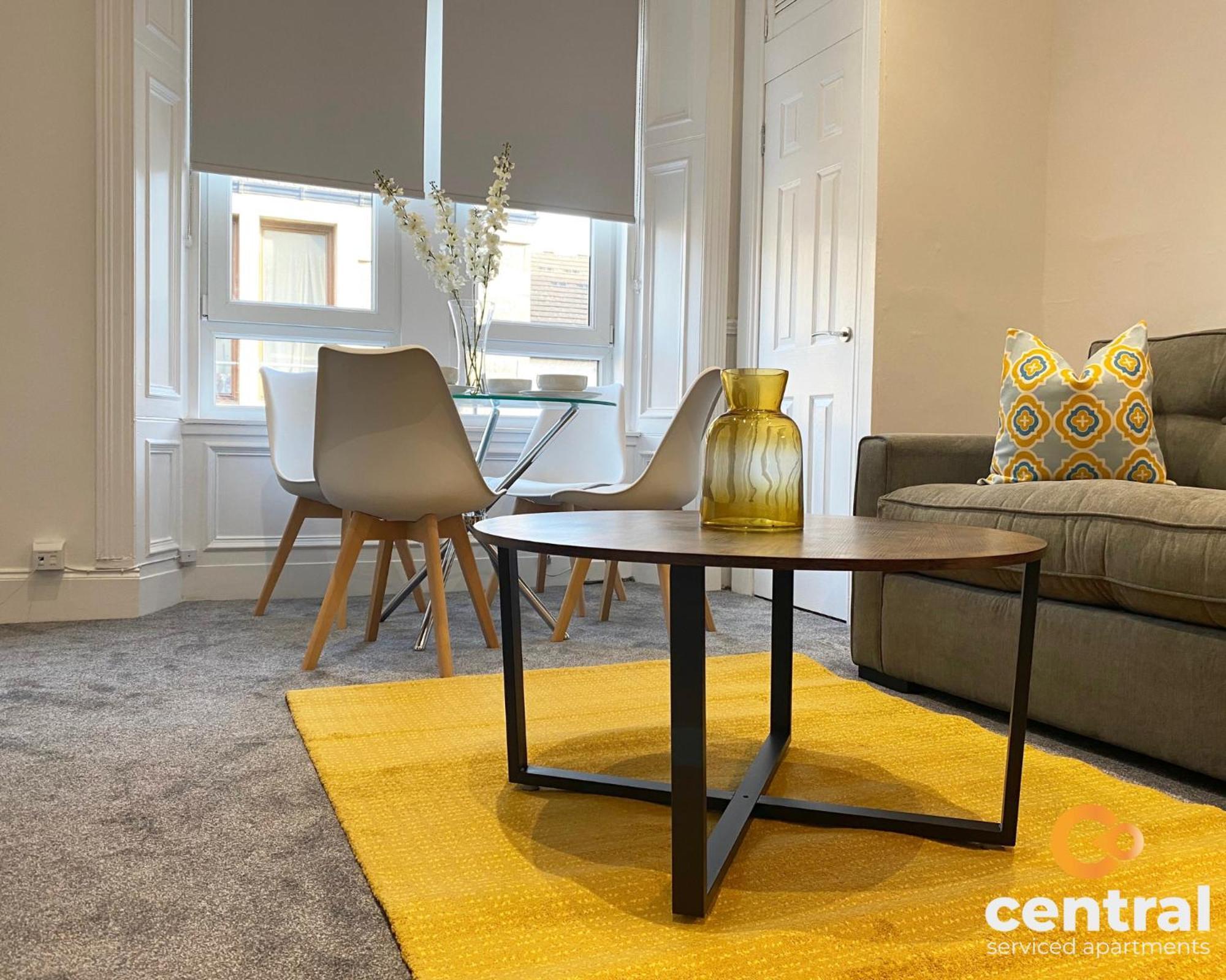Central Serviced Apartments: Modern, Quiet Stay with Wi-Fi & Extended Options Dundee Exterior photo